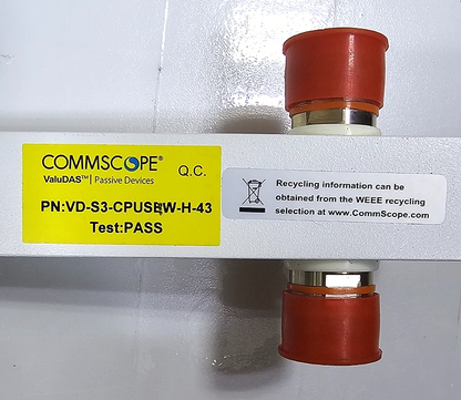 CommScope VDS3CPUSEWH43 | 3Way Low PIM High Power Splitter - saleem al tamimi electric equipment trading co llc-UAE