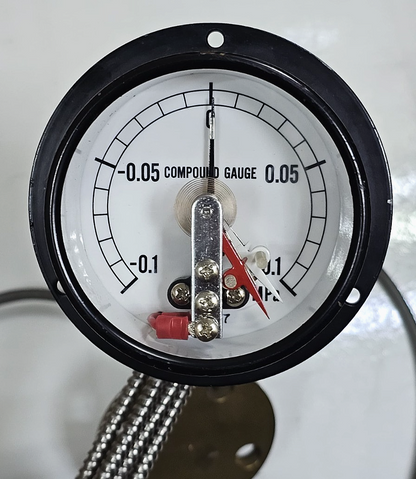 Compound Pressure Gauge | 0.1 to 0.1 MPa | Vacuum Pressure Dial Meter - saleem al tamimi electric equipment trading co llc-UAE