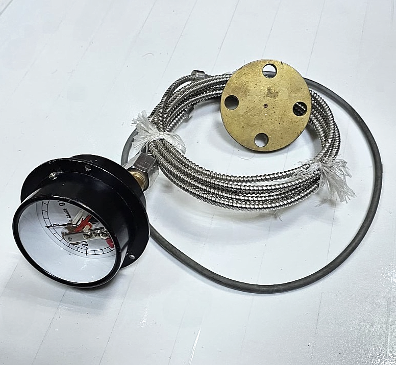 Compound Pressure Gauge | 0.1 to 0.1 MPa | Vacuum Pressure Dial Meter - saleem al tamimi electric equipment trading co llc-UAE
