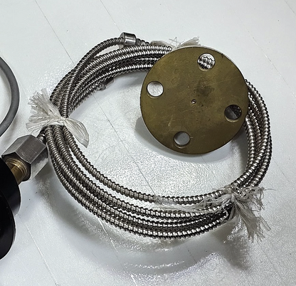 Compound Pressure Gauge | 0.1 to 0.1 MPa | Vacuum Pressure Dial Meter - saleem al tamimi electric equipment trading co llc-UAE