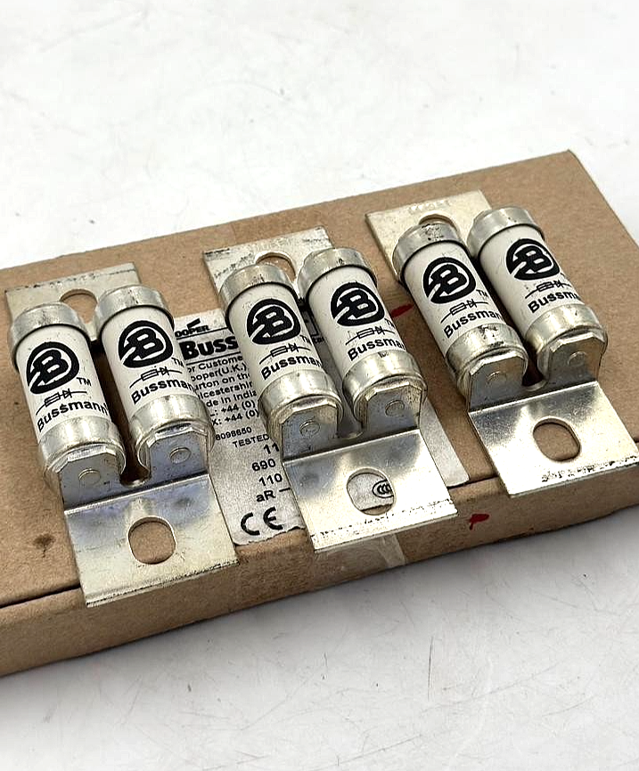 Cooper Bussmann 110EET Fuse 110A 690V | Made in India ( Pack of 3 pcs ) - saleem al tamimi electric equipment trading co llc-UAE
