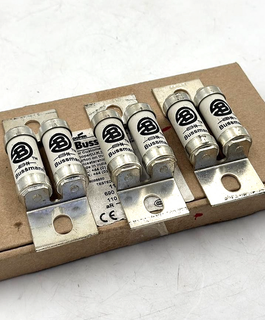 Cooper Bussmann 110EET Fuse 110A 690V | Made in India ( Pack of 3 pcs ) - saleem al tamimi electric equipment trading co llc-UAE