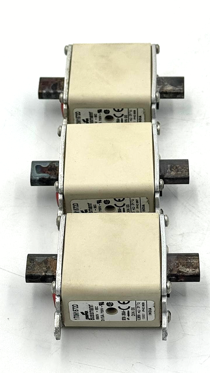 Cooper Bussmann 170M1572D Fuse 315A  | Made in India ( Pack of 3 pcs ) - saleem al tamimi electric equipment trading co llc-UAE