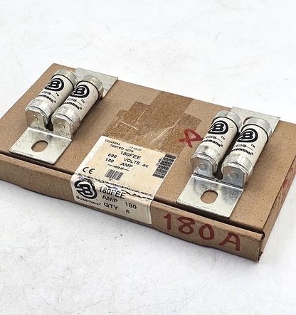 Cooper Bussmann 180FEE Fuse 180A 690V | Made in India ( Pack of 2 pcs ) - saleem al tamimi electric equipment trading co llc-UAE