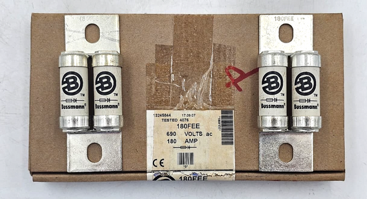 Cooper Bussmann 180FEE Fuse 180A 690V | Made in India ( Pack of 2 pcs ) - saleem al tamimi electric equipment trading co llc-UAE
