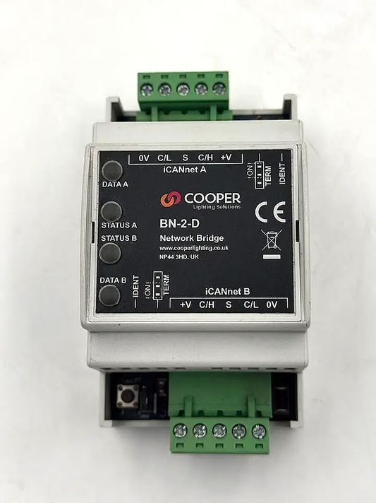 Cooper Lighting BN-2-D iCANnet Network Bridge Lighting Control System| UK Made - saleem al tamimi electric equipment trading co llc-UAE