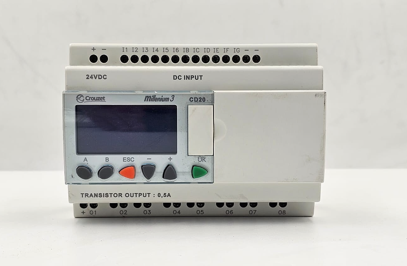 Crouzet CD20S Millenium 3 Logic Controller 88974052  Made in france - saleem al tamimi electric equipment trading co llc-UAE