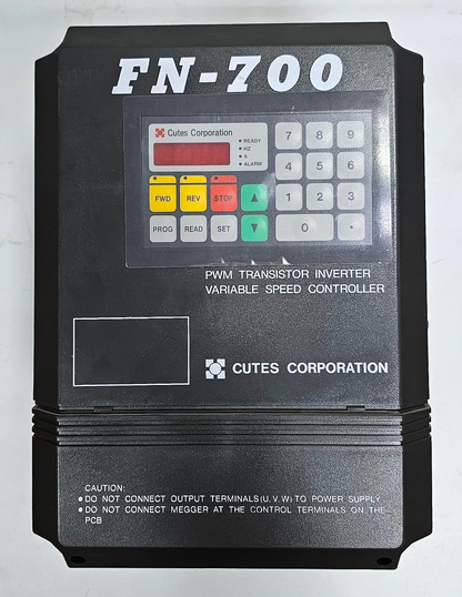 Cutes Corporation FN700A75 PWM Transistor Inverter | Variable Speed Controller - saleem al tamimi electric equipment trading co llc-UAE