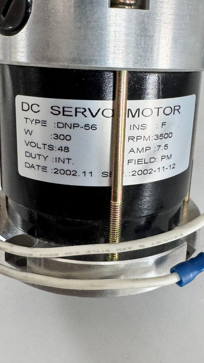 DNP56 DC Servo Motor – 48V, 3500 RPM, 300W, 7.5A | Permanent Magnet - saleem al tamimi electric equipment trading co llc-UAE