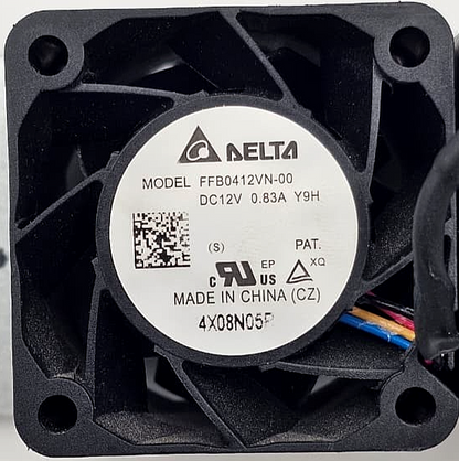 Delta FFB0412VN-00 DC 12V 0.83A Dual Ball Bearing Cooling Fan - Made in China - saleem al tamimi electric equipment trading co llc-UAE