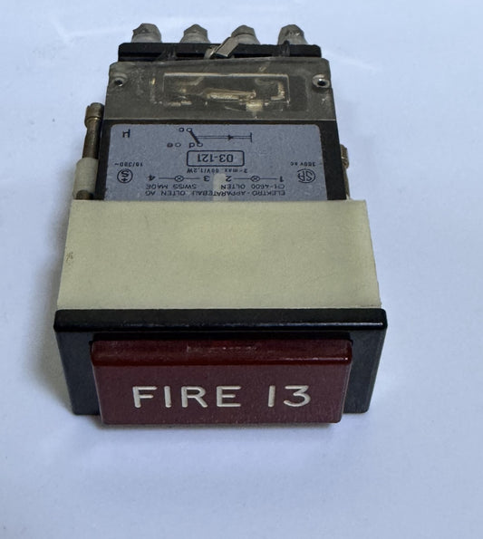 ELEKTROAPPARATEBAU OLTEN AG CH4600 |  03121 Pushbutton Switch | Swiss Made - saleem al tamimi electric equipment trading co llc-UAE