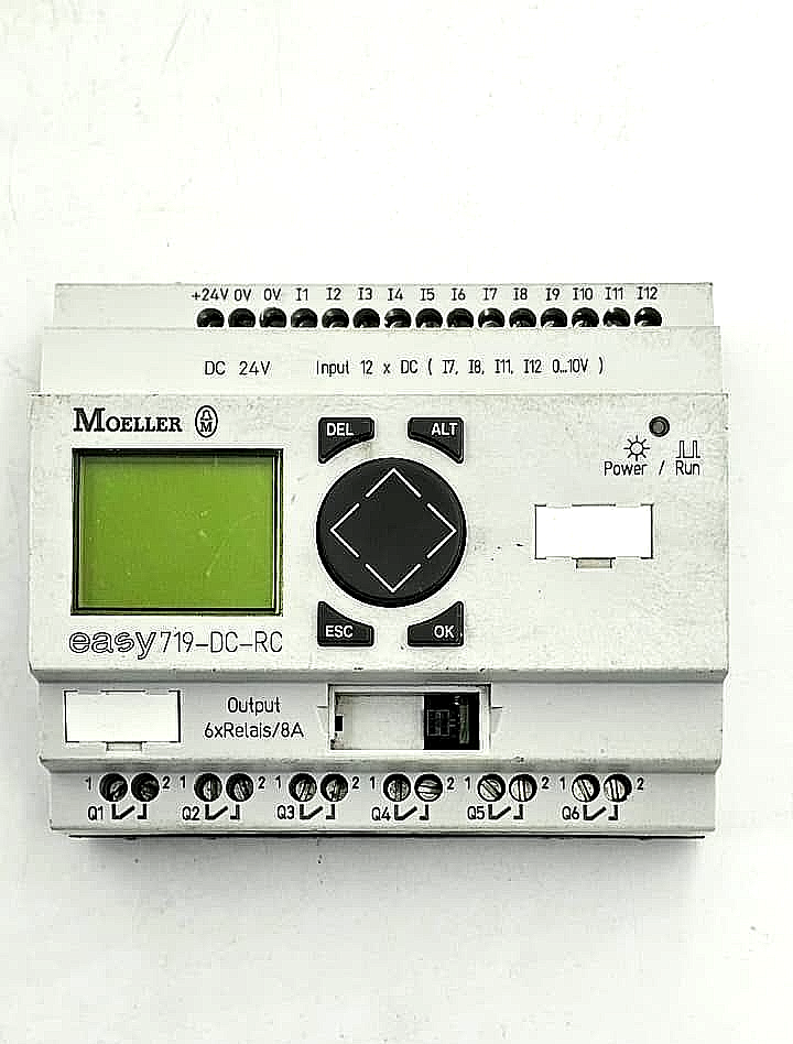 Eaton Moeller EASY 719DCRC Programmable Control Relay - saleem al tamimi electric equipment trading co llc-UAE