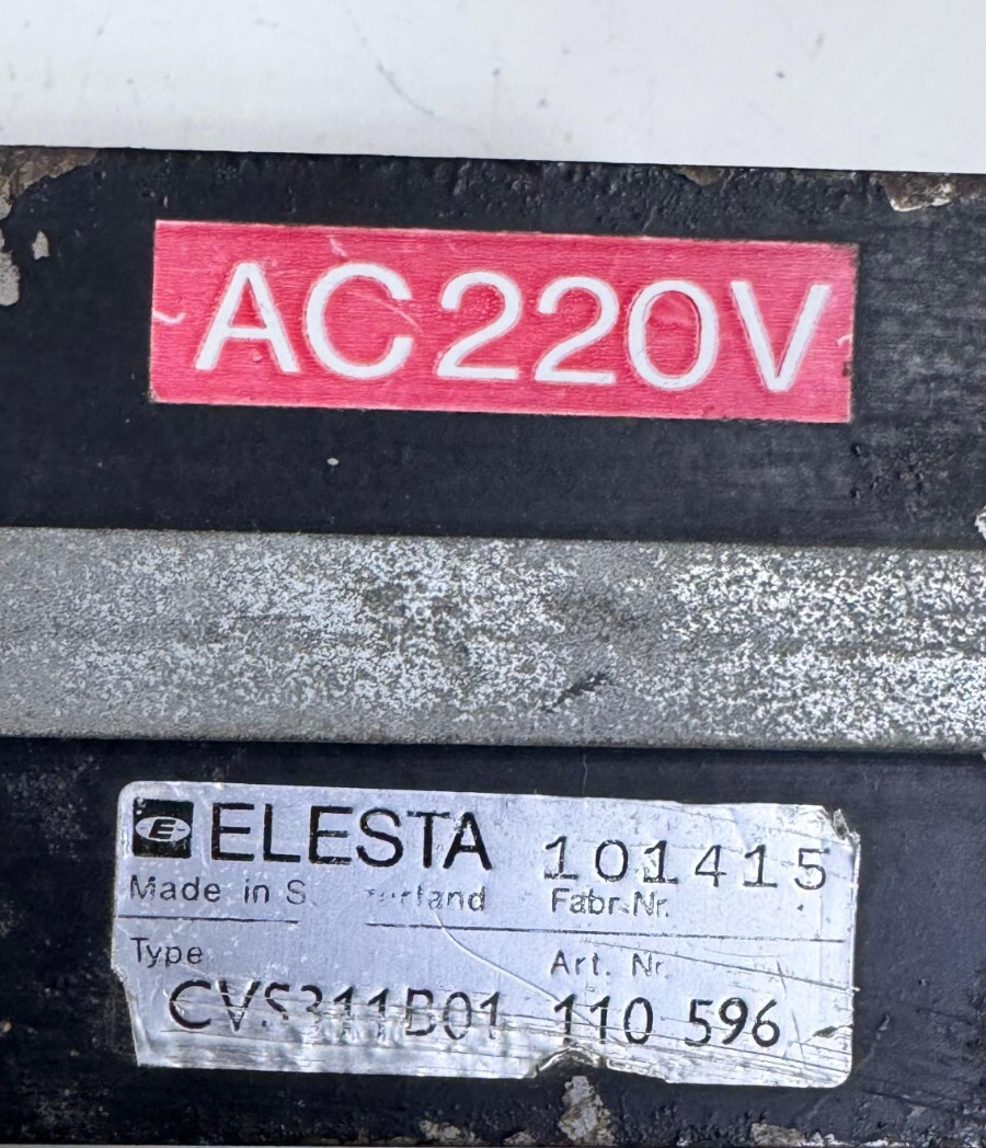 Elesta CVS311B01 Temperature Controller – AC 220V – Made in Switzerland - saleem al tamimi electric equipment trading co llc-UAE