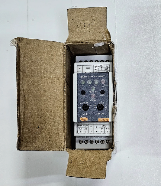 Elmex ELMUU | Earth Leakage Monitoring Unit 30A | 275 VACFast Shipping - saleem al tamimi electric equipment trading co llc-UAE