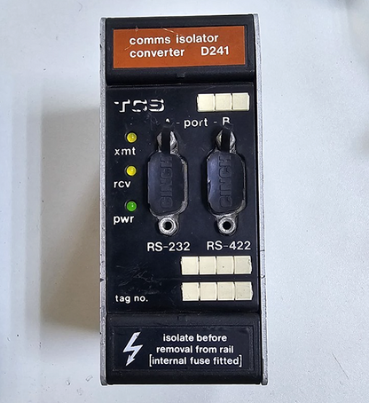 Eurotherm D241 Isolator Converter – 240V Input, Signal Isolation Industrial Ctrl - saleem al tamimi electric equipment trading co llc-UAE