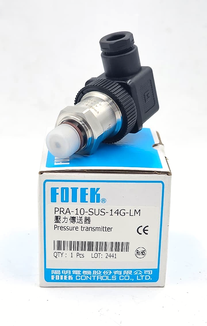 FOTEK PRA10SUS14GLM pressure transmitter.10 Bar - saleem al tamimi electric equipment trading co llc-UAE