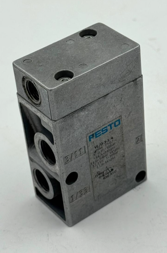 Festo | VL/O31/4 | Pneumatic Valve - saleem al tamimi electric equipment trading co llc-UAE