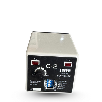 Fotek C2 Sensor Controller – Compact, Dual Voltage Input with 12VDC - saleem al tamimi electric equipment trading co llc-UAE