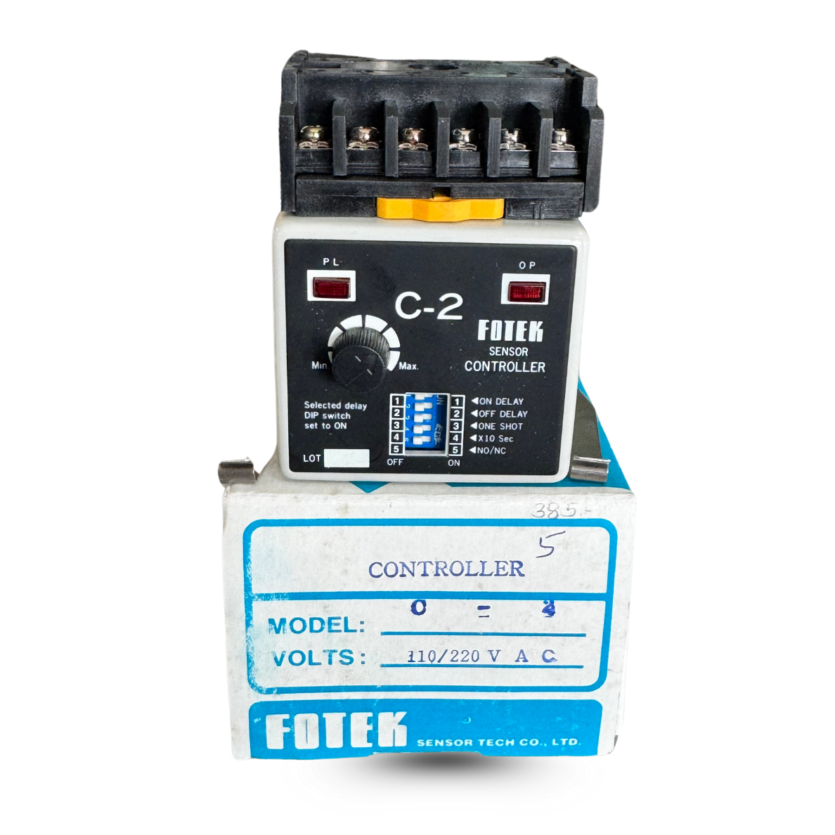 Fotek C2 Sensor Controller – Compact, Dual Voltage Input with 12VDC - saleem al tamimi electric equipment trading co llc-UAE