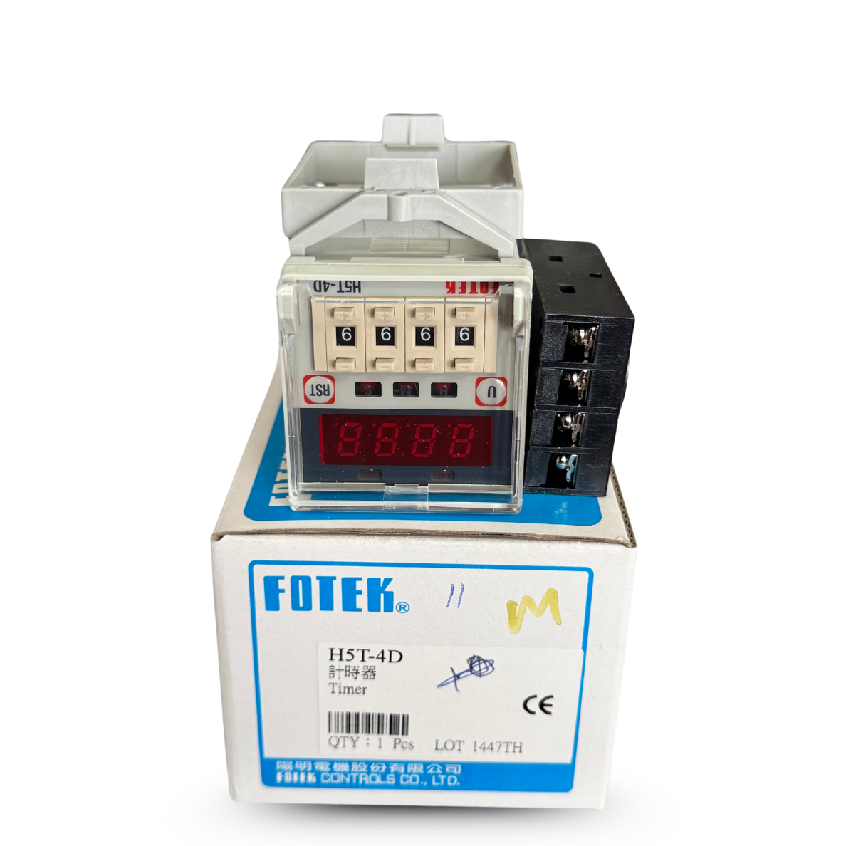 Fotek H5T4D Digital Timer – Selectable UP/DOWN Timing, Dual Mode Output, 90–250 - saleem al tamimi electric equipment trading co llc-UAE