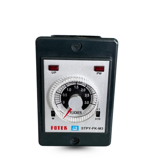 Fotek STPYFKM3 Delay Timer (110VAC) – HighPrecision Flicker Relay Timer - saleem al tamimi electric equipment trading co llc-UAE