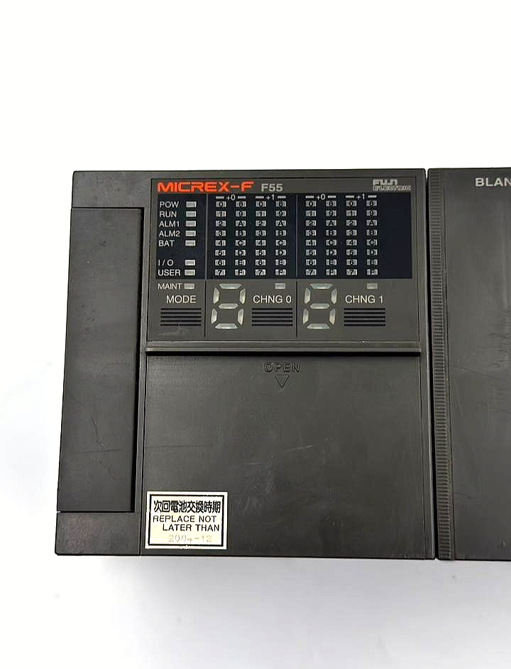 Fuji Electric MICREX F F55 NV1P 08299 12 / 9Y005912 | PLC CPU Unit | Japan Made - saleem al tamimi electric equipment trading co llc-UAE