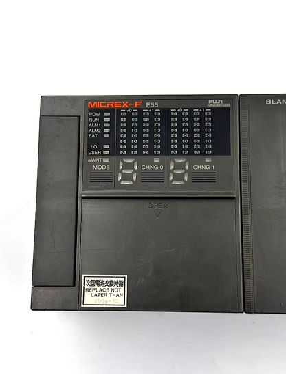 Fuji Electric MICREX F F55 NV1P 08299 12 / 9Y005912 | PLC CPU Unit | Japan Made - saleem al tamimi electric equipment trading co llc-UAE