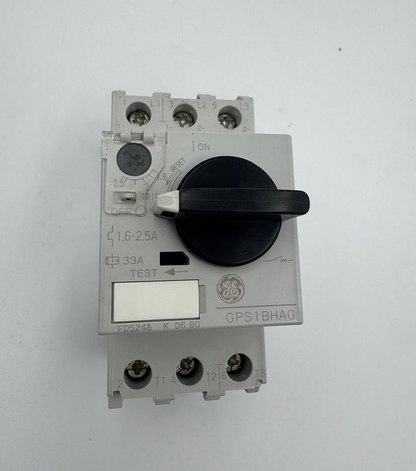 GE | GPS1BHAG | Manual Motor Starter | 2.5A | Made in China( 1 pcs ) - saleem al tamimi electric equipment trading co llc-UAE