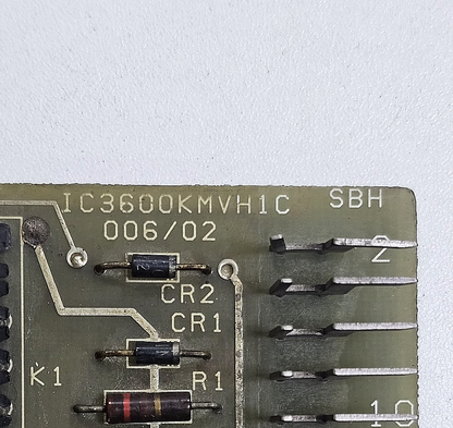 GE IC3600KMVH1C SBH 006/02 PCB Board |General Electric Control Module |Fast Ship - saleem al tamimi electric equipment trading co llc-UAE