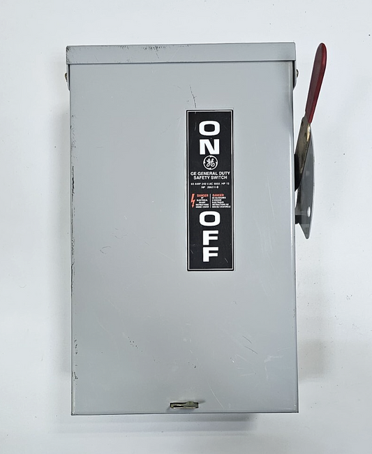 GE TGN3322R Safety Switch– 60A, 240V AC/ 250V DC | HeavyDuty Fusible Disconnect - saleem al tamimi electric equipment trading co llc-UAE
