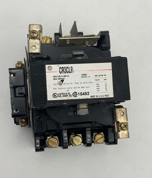 General Electric CR3CLR Motor Starter | 90A | Coil 440V | Made in usa - saleem al tamimi electric equipment trading co llc-UAE