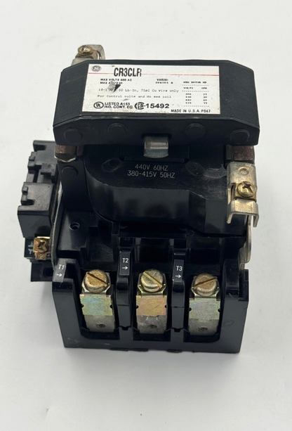 General Electric CR3CLR Motor Starter | 90A | Coil 440V | Made in usa - saleem al tamimi electric equipment trading co llc-UAE