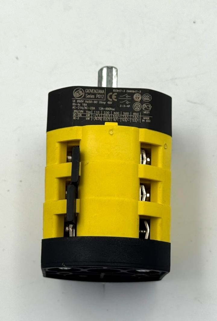 Giovenzana P0120023R001 Rotary Switch | 12A - saleem al tamimi electric equipment trading co llc-UAE