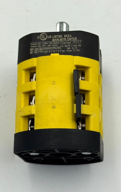 Giovenzana P0120023R001 Rotary Switch | 12A - saleem al tamimi electric equipment trading co llc-UAE