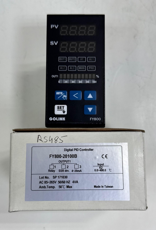 Golink FY80020100B Digital PID Temperature Controller | K2 Input 0.0–400.0°C - saleem al tamimi electric equipment trading co llc-UAE