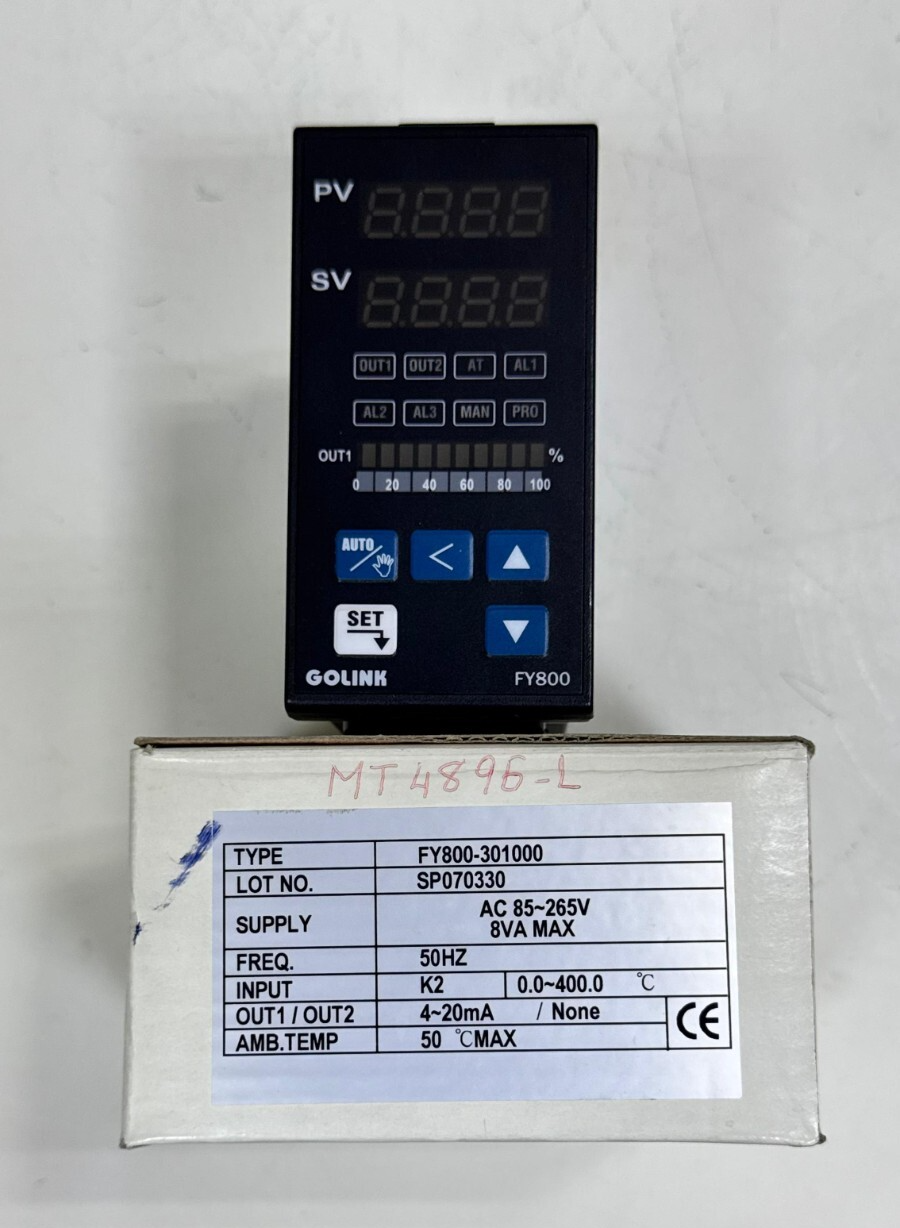 Golink FY800301000 Digital PID Controller | K2 Input | 0.0–400.0°C | 4–20mA - saleem al tamimi electric equipment trading co llc-UAE