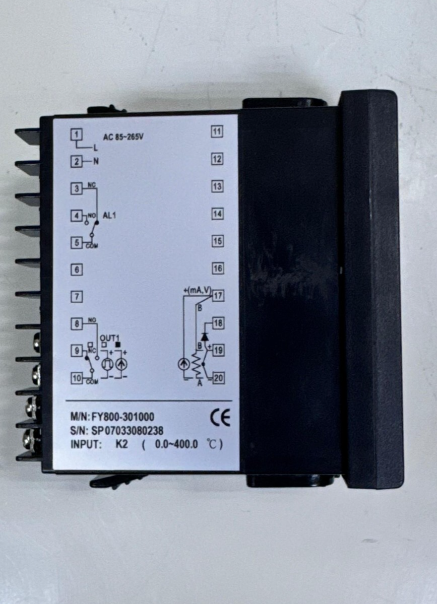 Golink FY800301000 Digital PID Controller | K2 Input | 0.0–400.0°C | 4–20mA - saleem al tamimi electric equipment trading co llc-UAE
