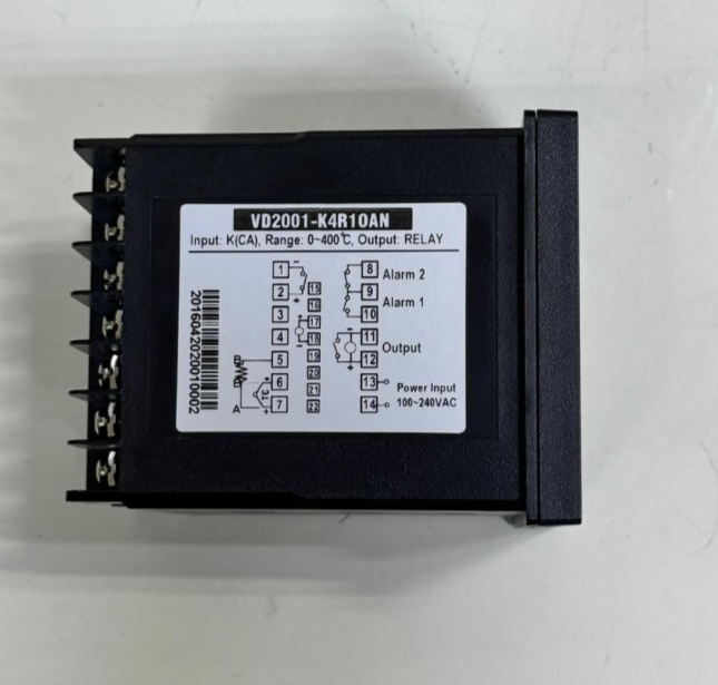 Golink VD2001K4R10AN Temperature Controller | Input: K(CA) | 0~400℃ | Relay - saleem al tamimi electric equipment trading co llc-UAE