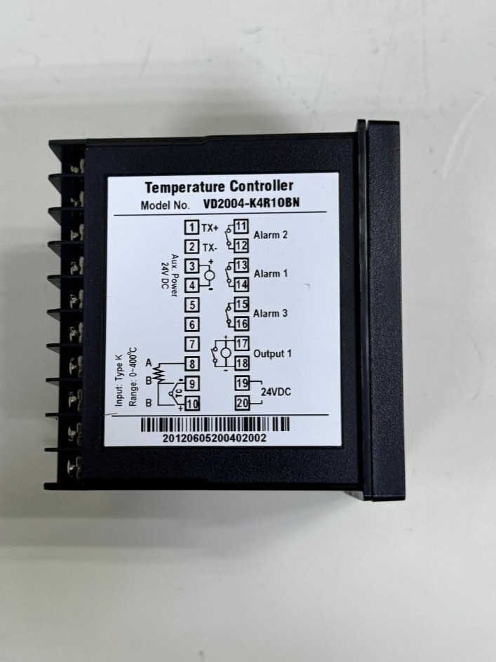 Golink VD2004K4R10BN Temperature Controller | K(CA) Input 0~400°C | Relay24VDC - saleem al tamimi electric equipment trading co llc-UAE