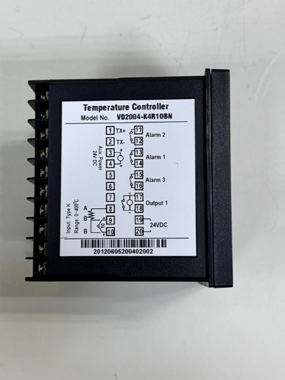 Golink VD2004K4R10BN Temperature Controller | K(CA) Input 0~400°C | Relay24VDC - saleem al tamimi electric equipment trading co llc-UAE