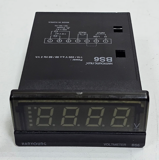 Hanyoung | NUX BS6NA10 | Volt Meter | 500V AC Range0