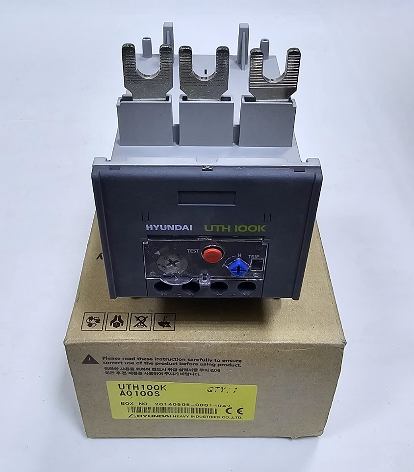 Hyundai UTH100K A0100S Thermal Overload Relay |70 A to 100 A| 690V Made in Korea - saleem al tamimi electric equipment trading co llc-UAE