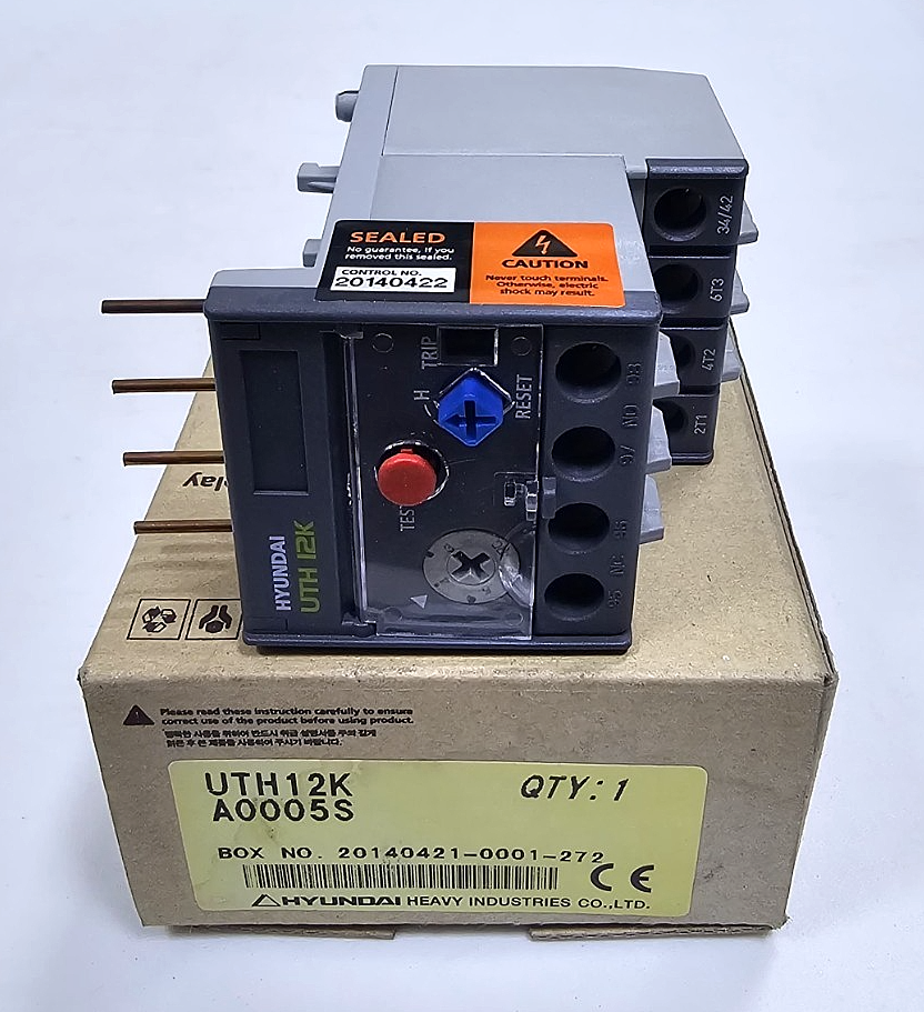 Hyundai UTH12K A0005S Thermal Overload Relay |3 A to 5 A| 690V, Made in Korea - saleem al tamimi electric equipment trading co llc-UAE