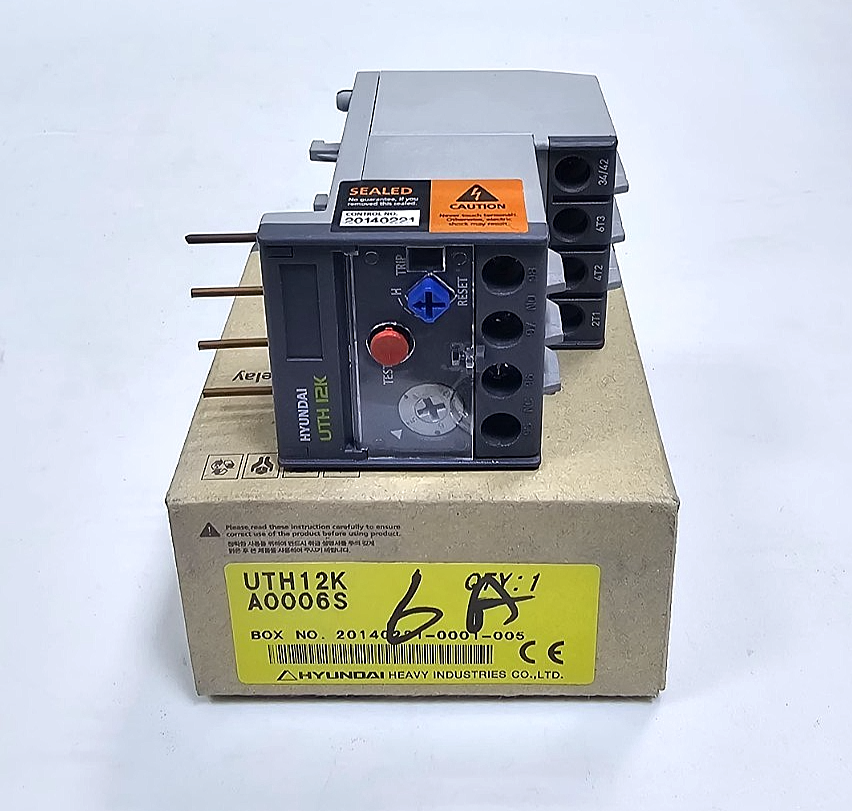 Hyundai UTH12K A0006S Thermal Overload Relay |4 A to 6 A| 690V, Made in Korea - saleem al tamimi electric equipment trading co llc-UAE