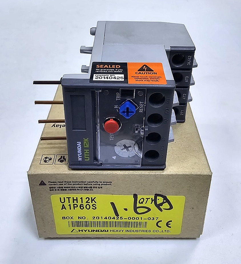 Hyundai UTH12K A1P60S Thermal Overload Relay |1.1A to 1.6A| 690V, Made in Korea - saleem al tamimi electric equipment trading co llc-UAE