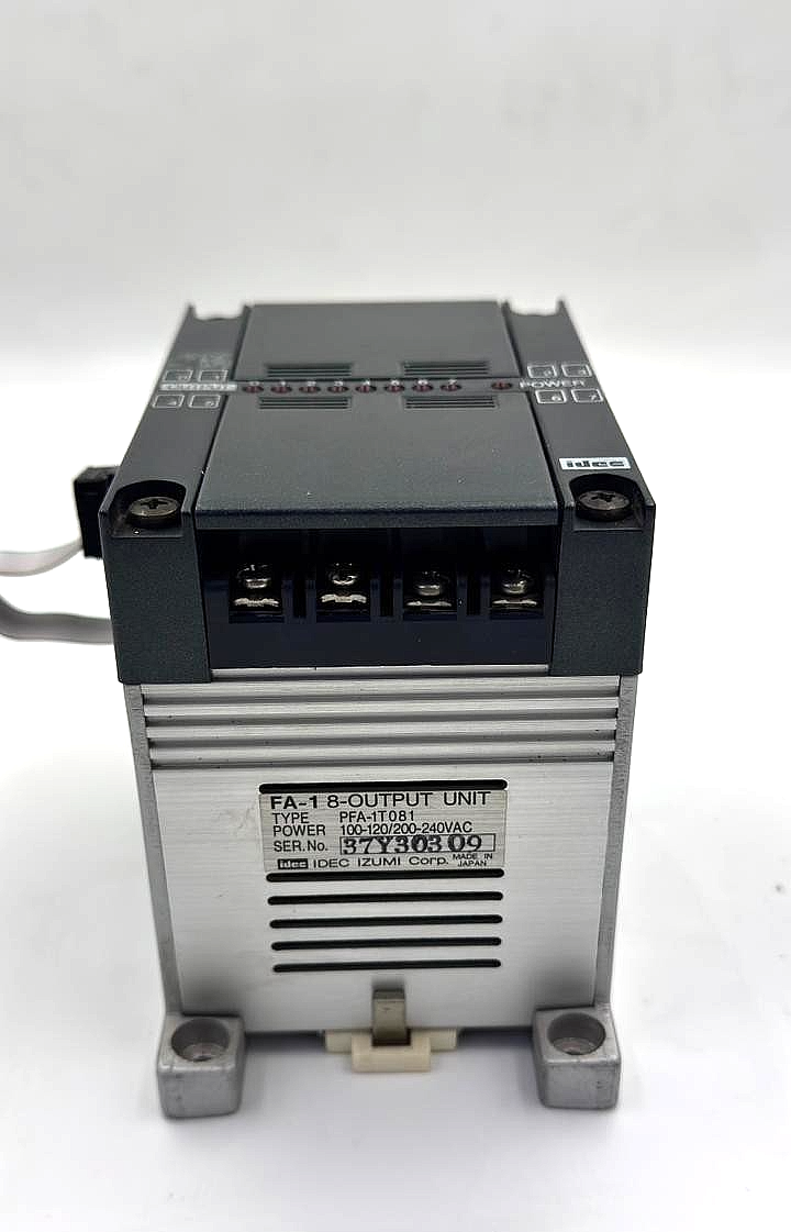 IDEC FA 1  | PFA 1T081 |   8 Output Unit 100 240VAC Automation Module Japan Made - saleem al tamimi electric equipment trading co llc-UAE