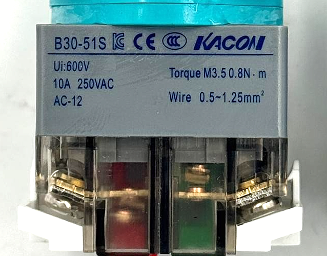 Kacon B3051S Industrial Selector Switch ( Pack of 2 Pcs ) - saleem al tamimi electric equipment trading co llc-UAE