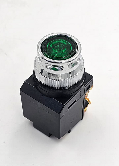 Koino KH514L Illuminated Push Button Switch | 220VAC Input, LED 6V |( 1 PCS )0