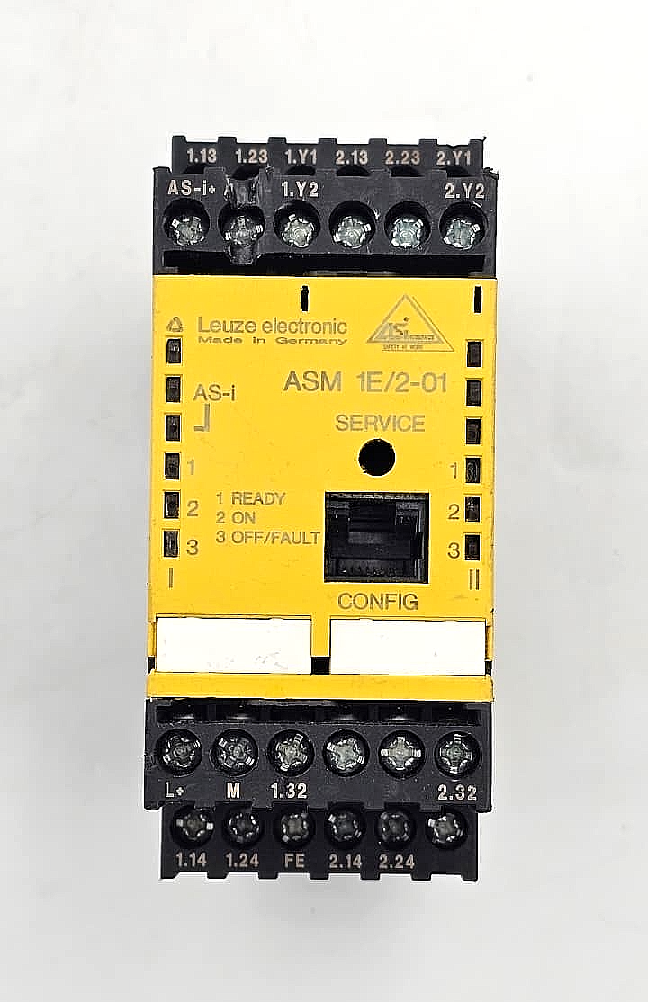 Leuze Lumiflex ASM1E/201 Safety Monitor | Made in Germany - saleem al tamimi electric equipment trading co llc-UAE