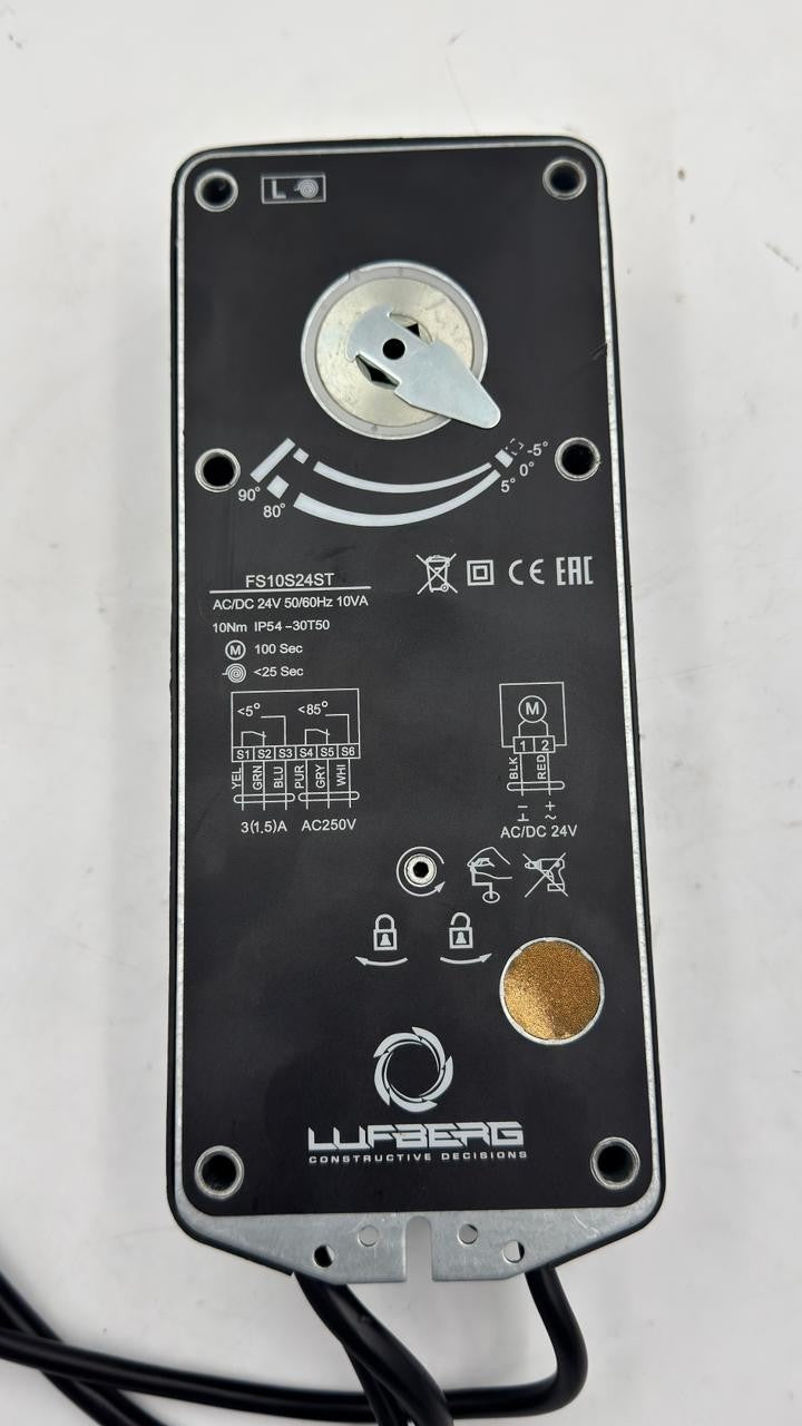 Lufberg FS10S24ST Damper Actuator 10Nm | 24V AC/DC ( 1 pcs ) - saleem al tamimi electric equipment trading co llc-UAE